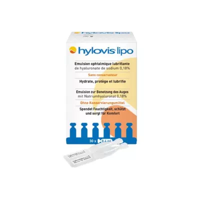 Hylovis lipo Augentropfen, 30X0.4 ml
