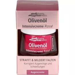 OLIVENÖL INTENSIVCREME Rose Augencreme, 15 ml