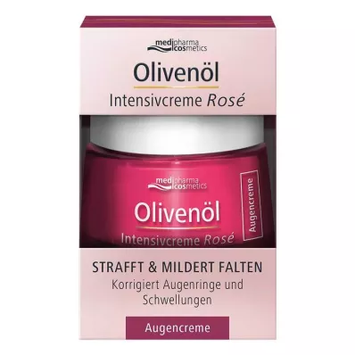 Olivenöl Intensivcreme Rose Augencreme, 15 ml