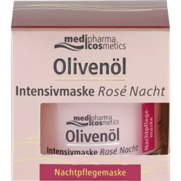 OLIVENÖL INTENSIVMASKE Rose Nachtcreme, 50 ml
