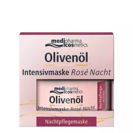 Olivenöl Intensivmaske Rose Nachtcreme, 50 ml