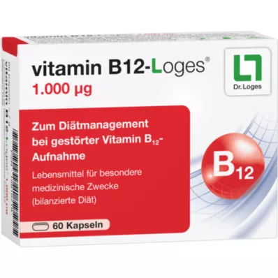 VITAMIN B12-LOGES 1.000 μg Kapseln, 60 St