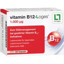 VITAMIN B12-LOGES 1.000 μg Kapseln, 120 St