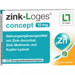 ZINK-LOGES concept 15 mg magensaftres.Kapseln, 30 St