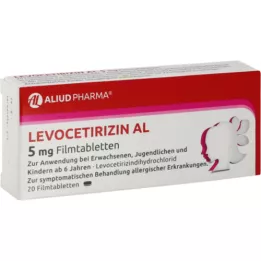 LEVOCETIRIZIN AL 5 mg Filmtabletten, 20 St