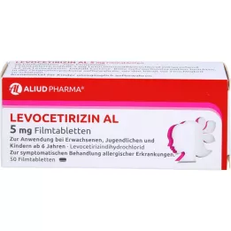 LEVOCETIRIZIN AL 5 mg Filmtabletten, 50 St