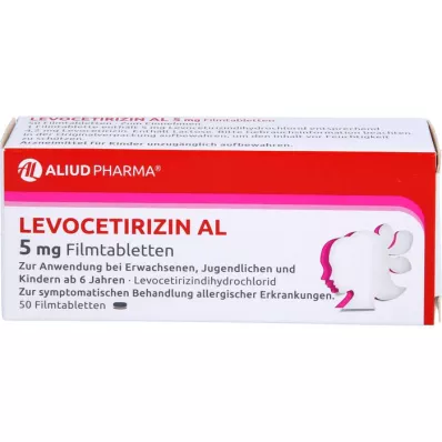 LEVOCETIRIZIN AL 5 mg Filmtabletten, 50 St