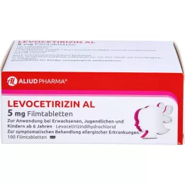 LEVOCETIRIZIN AL 5 mg Filmtabletten, 100 St