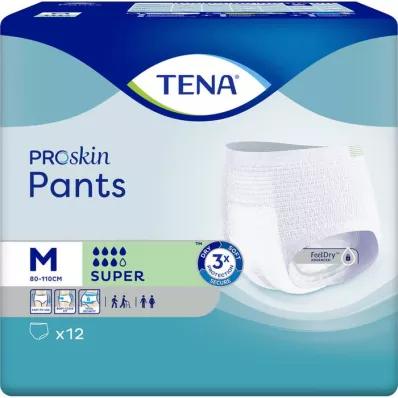 TENA PANTS super M Einweghose, 12 St