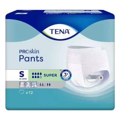 TENA Pants Super S Einweghosen bei Inkontinenz, 12 St TENA Pants Super S Einweghosen bei Inkontinenz, 12 St