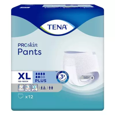 TENA Pants Plus XL Einweghosen bei Inkontinenz, 12 St