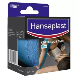 HANSAPLAST Sport Kinesiologie Tape 5 cmx5 m blau, 1 St