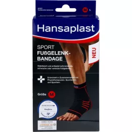 HANSAPLAST Sport Fußgelenk-Bandage Gr.M, 1 St