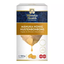 Manuka Health Mgo 400 + Lutschbonbons Ingwer-Zitrone, 100 g