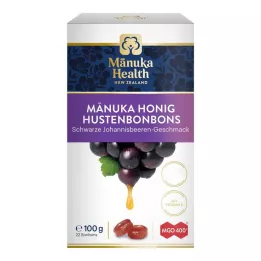Manuka Health Mgo 400+ Lutschbonbons schwarze Johannisbeere, 100 g