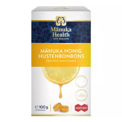 Manuka Health Mgo 400 + Lutschbonbons Zitrone, 100 g