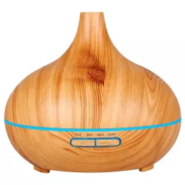 Aroma Diffuser Holzoptik mit Led, 1 St