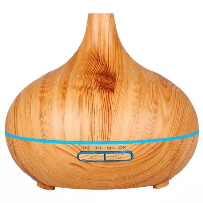 Aroma Diffuser Holzoptik mit Led, 1 St