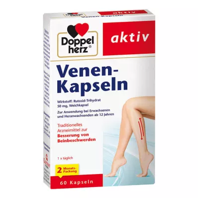 Doppelherz Venen-Kapseln, 60 St
