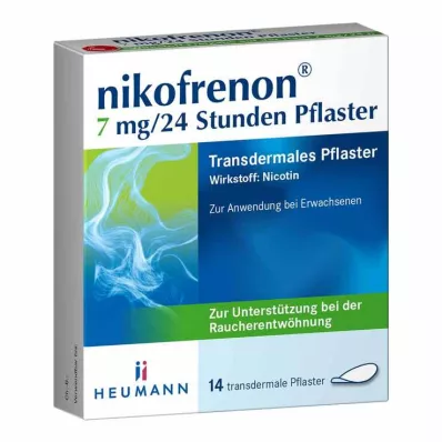 NIKOFRENON 7 mg/24 Stunden Pflaster transdermal, 14 St