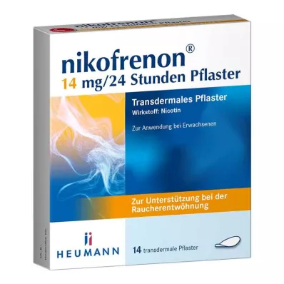 nikofrenon 14 mg/24 Stunden Pflaster, 14 St