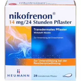 NIKOFRENON 14 mg/24 Stunden Pflaster transdermal, 28 St