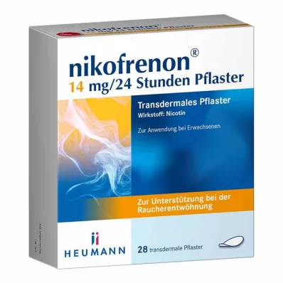 nikofrenon 14 mg/24 Stunden Pflaster, 28 St