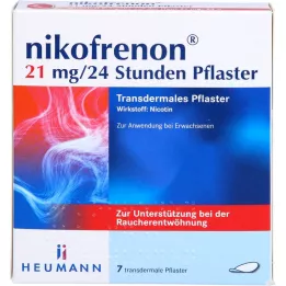NIKOFRENON 21 mg/24 Stunden Pflaster transdermal, 7 St