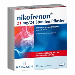 NIKOFRENON 21 mg/24 Stunden Pflaster transdermal, 28 St