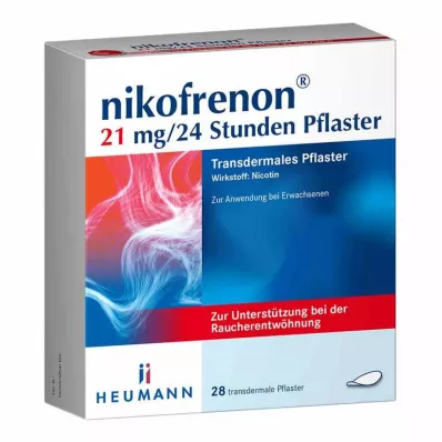 nikofrenon 21 mg/24 Stunden Pflaster, 28 St