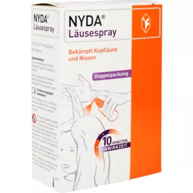 NYDA Läusespray, 2X50 ml