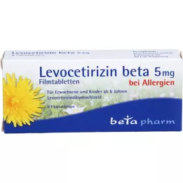LEVOCETIRIZIN beta 5 mg Filmtabletten, 6 St