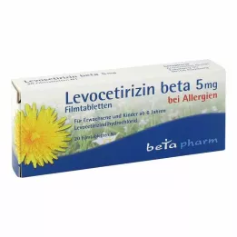 Levocetirizin beta 5 mg Filmtabletten, 20 St