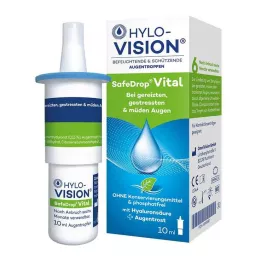 Hylo-Vision® Safedrop® Vital Augentropfen, 10 ml