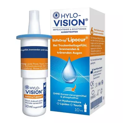 HYLO-VISION® SafeDrop® Lipocur® Augentropfen, 10 ml