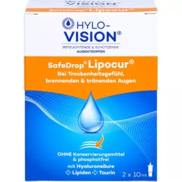 HYLO-VISION SafeDrop Lipocur Augentropfen, 2X10 ml