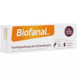 BIOFANAL Kombipackung b.Scheidenpilz Vagtab.+Salbe, 1 P