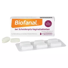 BIOFANAL bei Scheidenpilz 100 000 I.E. Vaginaltab., 6 St