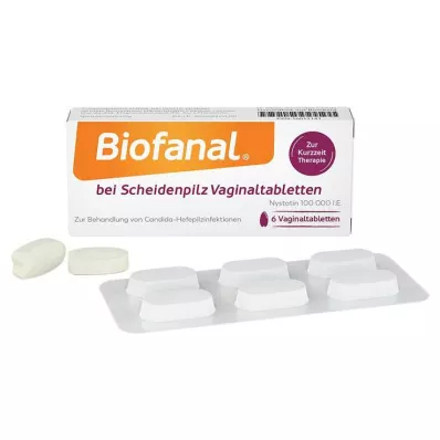 Biofanal® bei Scheidenpilz Vaginaltabletten, 6 St
