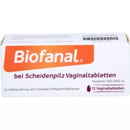 BIOFANAL bei Scheidenpilz 100 000 I.E. Vaginaltab., 12 St