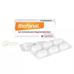 BIOFANAL bei Scheidenpilz 100 000 I.E. Vaginaltab., 12 St
