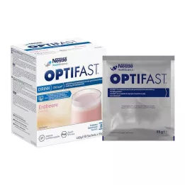 OPTIFAST Drink Erdbeere Pulver, 8X55 g