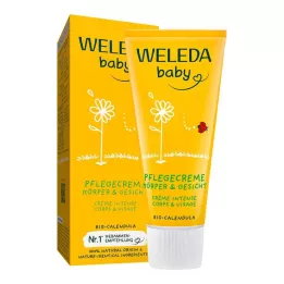 Weleda Calendula Pflegecreme Körper &amp; Gesicht, 75 ml