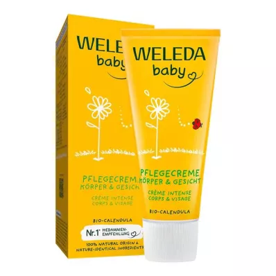 Weleda Calendula Pflegecreme Körper &amp; Gesicht, 75 ml