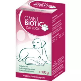 OMNI BiOTiC Cat &amp; Dog Pulver, 60 g