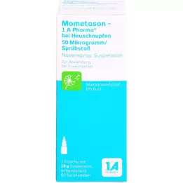 MOMETASON 1A Phar.b.Heuschnupfen 50μg/Spr.Stoß 60, 10 g