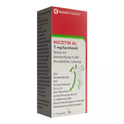 NICOTIN AL 1mg/Sprühstoß Spray, 1 St NICOTIN AL 1mg/Sprühstoß Spray, 1 St