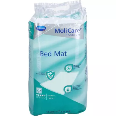 MOLICARE Premium Bed Mat 5 Tropfen 60x90 cm, 25 St