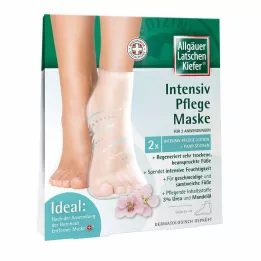 Allgäuer Latschenkiefer Intensiv Pflege Maske für Füße, 1 P