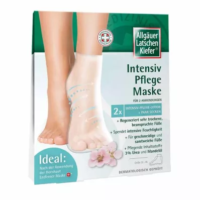 Allgäuer Latschenkiefer Intensiv Pflege Maske für Füße, 1 P